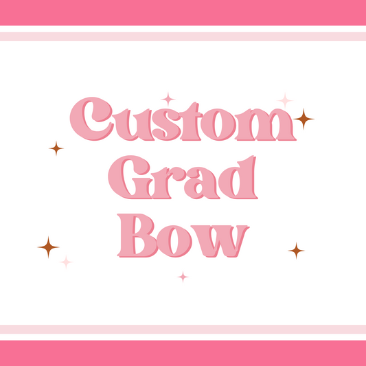 Custom Grad Bow