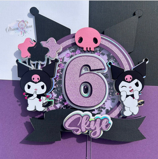 Kuromi Shaker Cake Topper